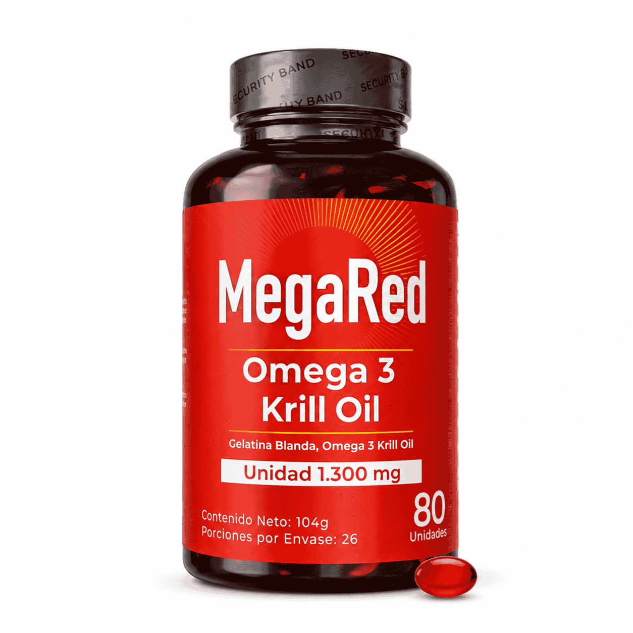 MegaRed Krill Oil – Energía, Enfoque y Bienestar Diario