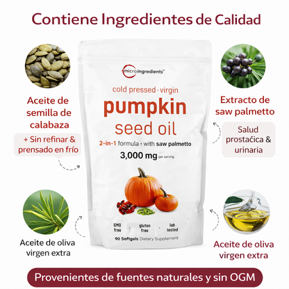 Pumpkin Seed Oil 3000 mg