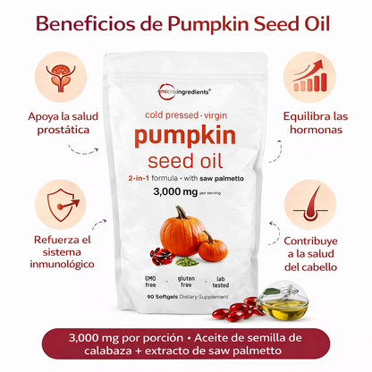Pumpkin Seed Oil 3000 mg