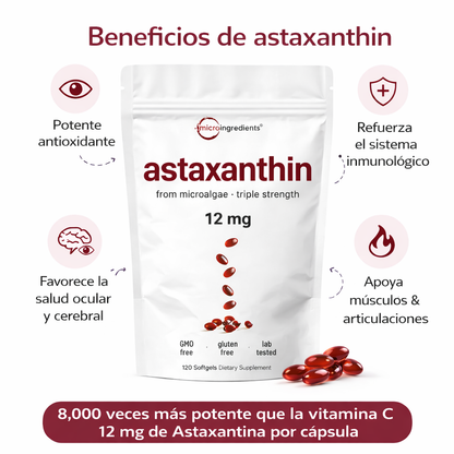 Astaxanthin 12 mg Microingredients